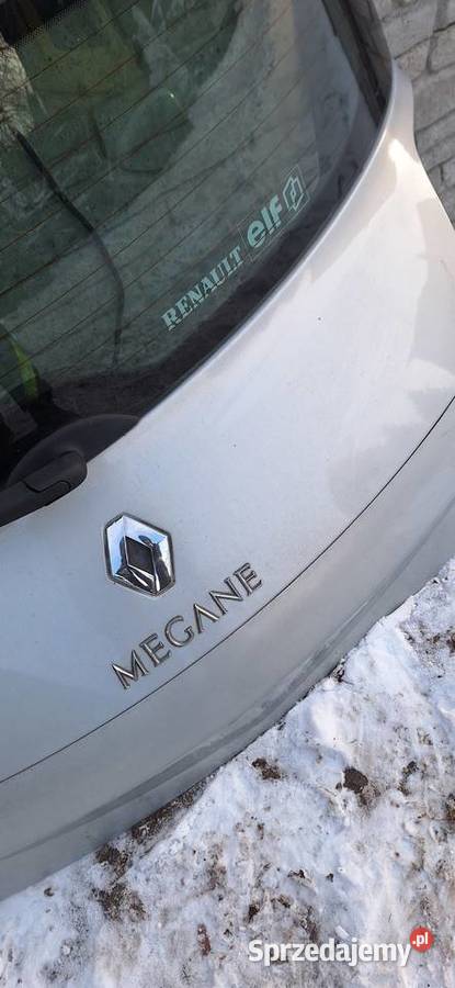 Klapa bagażnika kompletna Renault Megane II Myszków