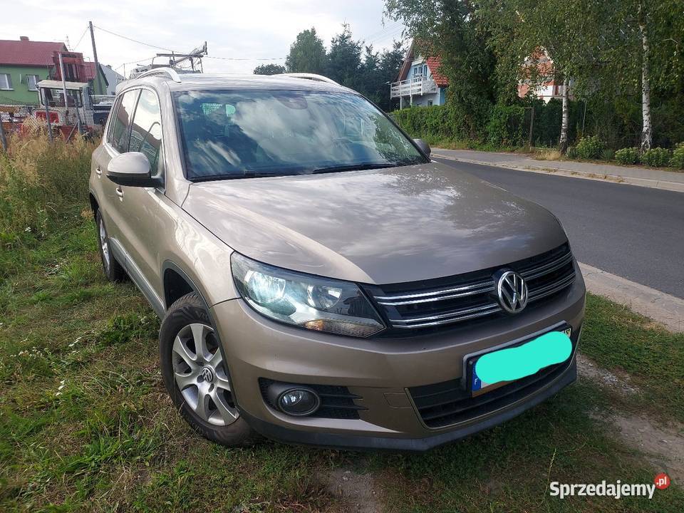 VW TIGUAN 20 TSI 4MOTION 4X4 panorama skóra benzyna Poznań