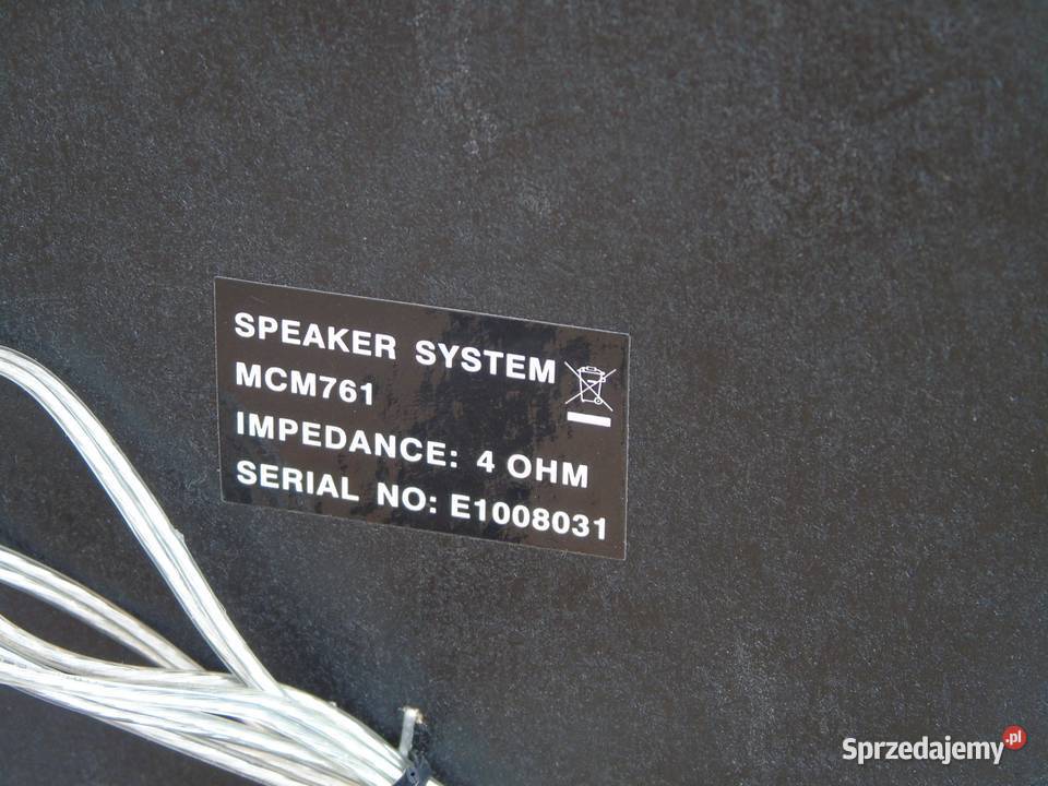 Kolumny Philips MCM761 wstęgi sprawne DOSTAWA Jasło