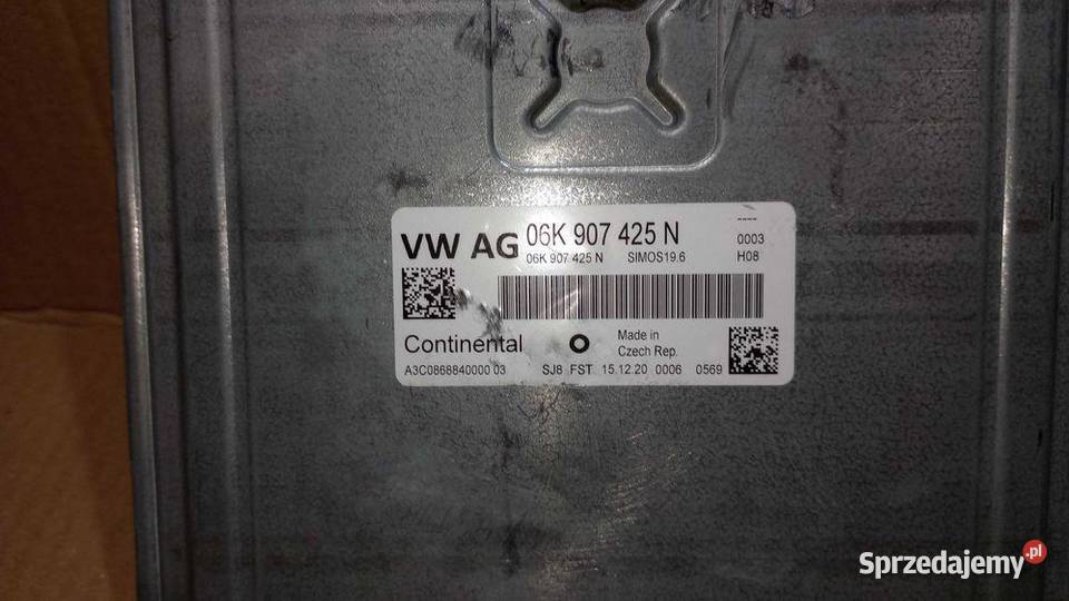 Komputer Sterownik Silnika Vw Audi Seat Skoda Komputery