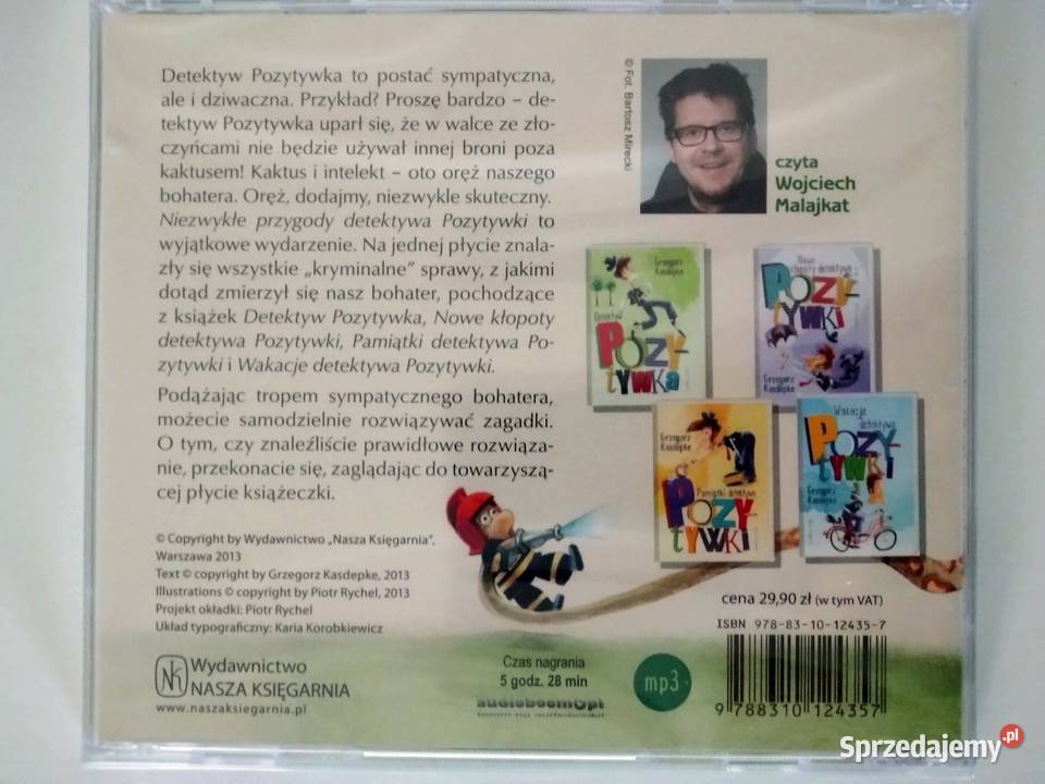 Niezwykłe przygody Detektywa Pozytywki audiobook Audiobooki i e-booki mazowieckie