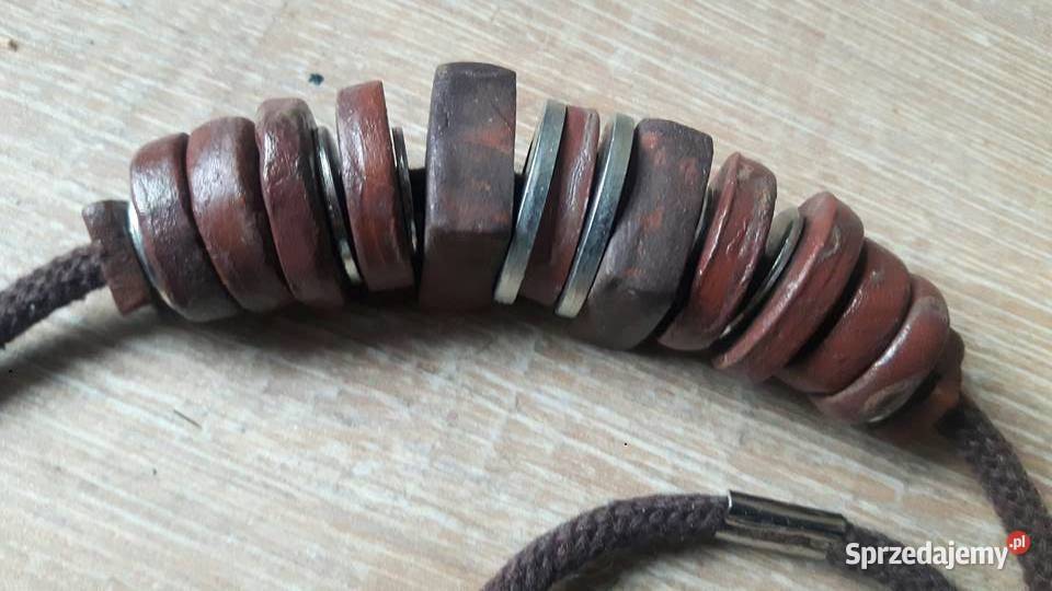 Naszyjnik ceramiczny ręcznie wykonany Otwock