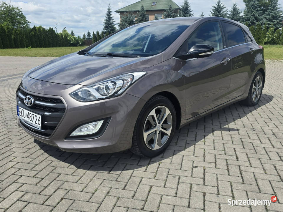 Hyundai i30 16crdi NavigacjaTempomatLedyKlimatr VAT marża i30 i30 Kutno