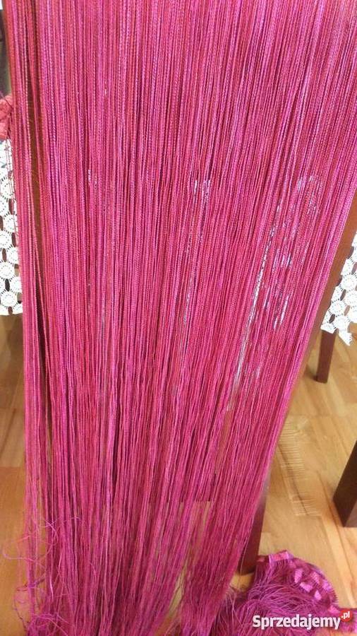 Firana makaron róż malina 290x250 Radom