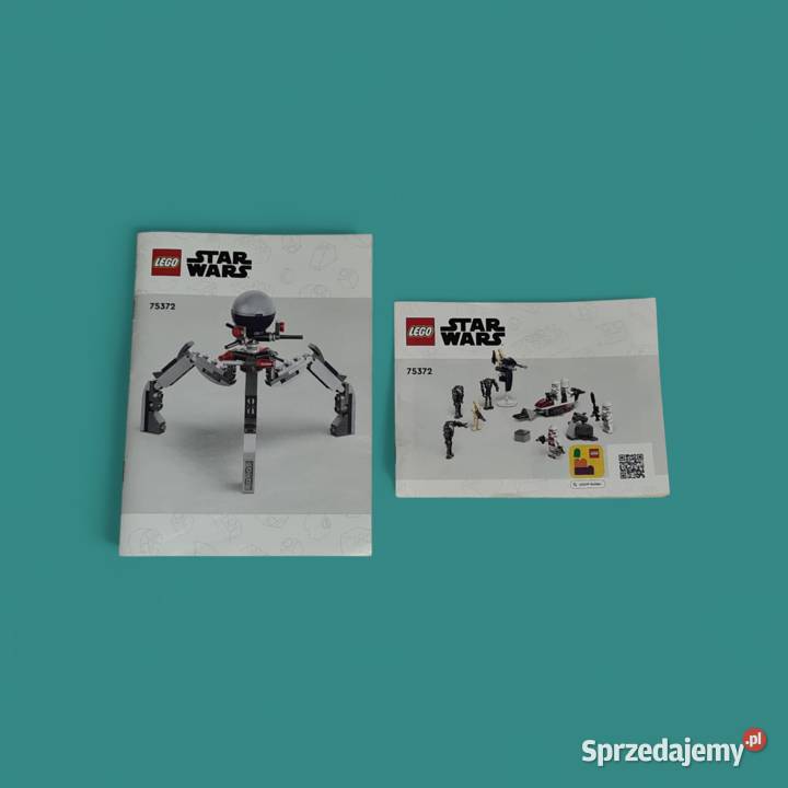 Lego Pudełko i Instrukcja 75372 Clone Papier Warszawa