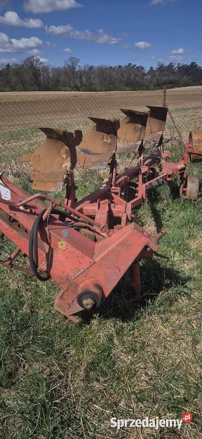 Pług 4 skiby obrotowy nieuszkodzony Barcin