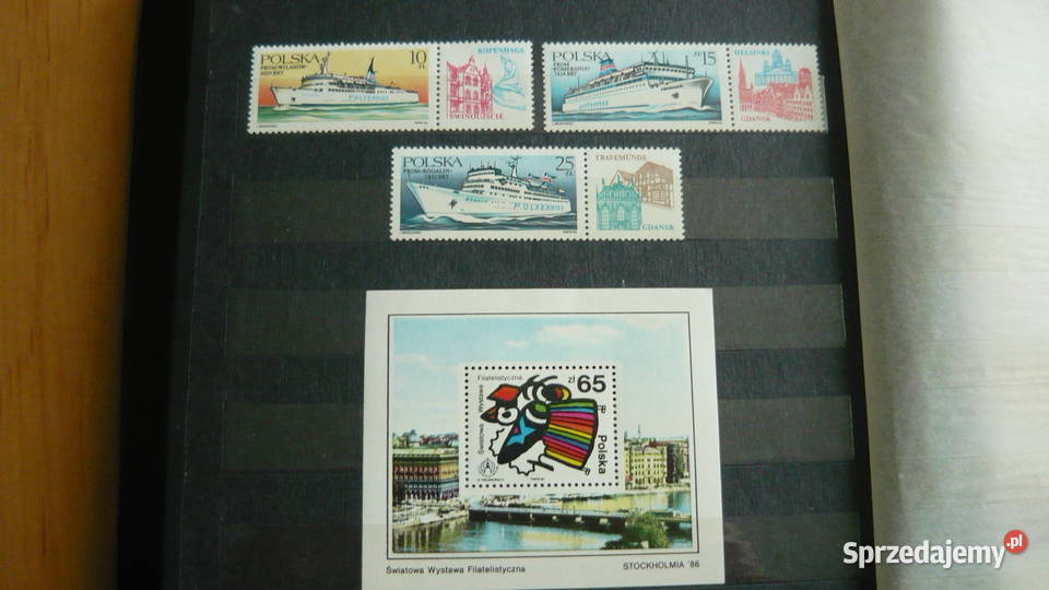 Znaczki luzaki 1986 r Myszków