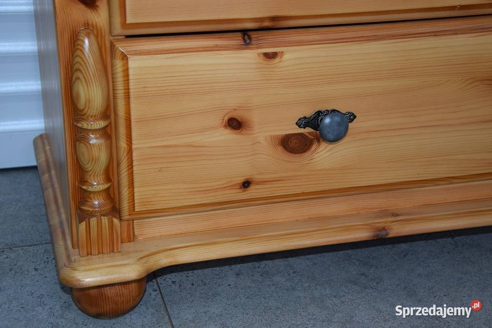 komoda z drewna sosnowego nowa warmińsko-mazurskie Olsztyn sprzedam