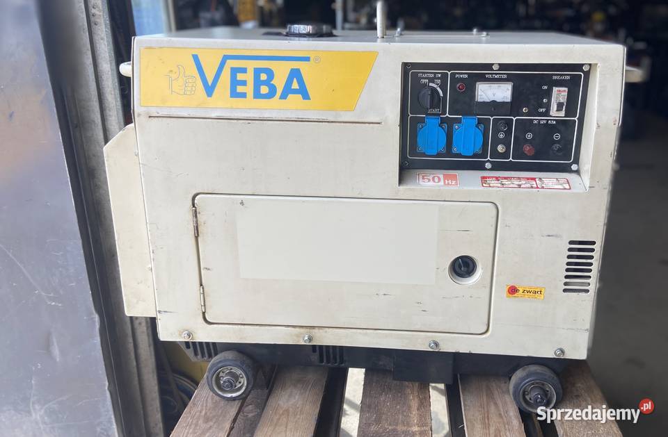 Agregat prądotwórczy 65kVA Veba Diesel AVR Białystok sprzedam