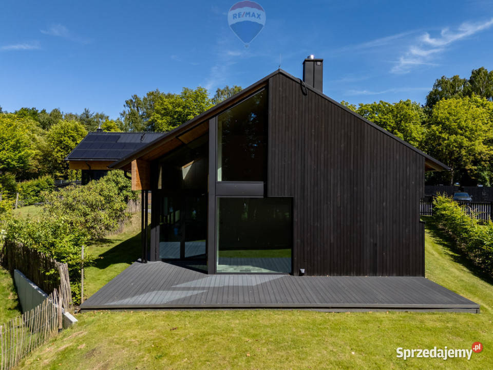 Wyjątkowy dom samym jeziorem garaż