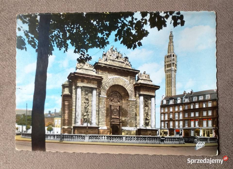 LILLE BRAMA PARYSKA W FORMIE ŁUKU TRIUMFALNEGO I Piszczac