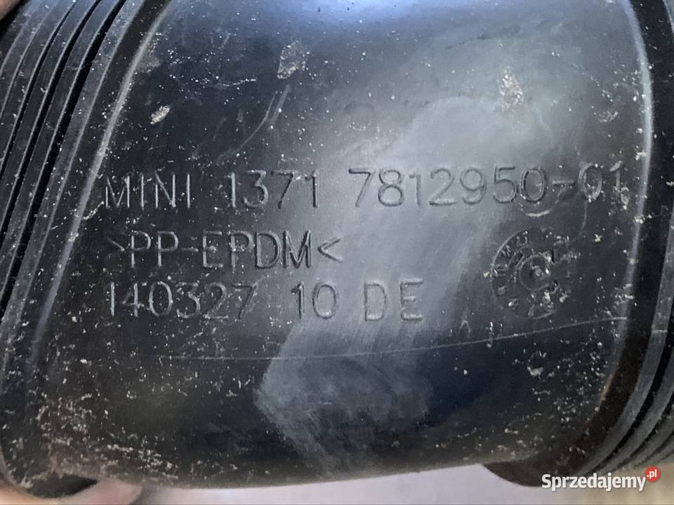 7812950 rura dolot powietrza mini cooper r55 r56 Szczecin