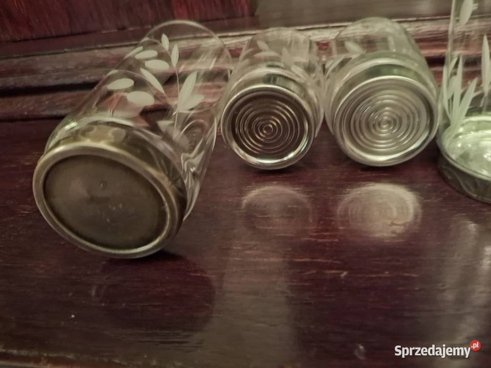 Komplet kieliszków 5 sztuk Zastawa stołowa mazowieckie Warszawa