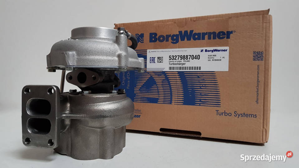 Nowa turbosprężarka BorgWarner KKK 53279887040 Siedlce