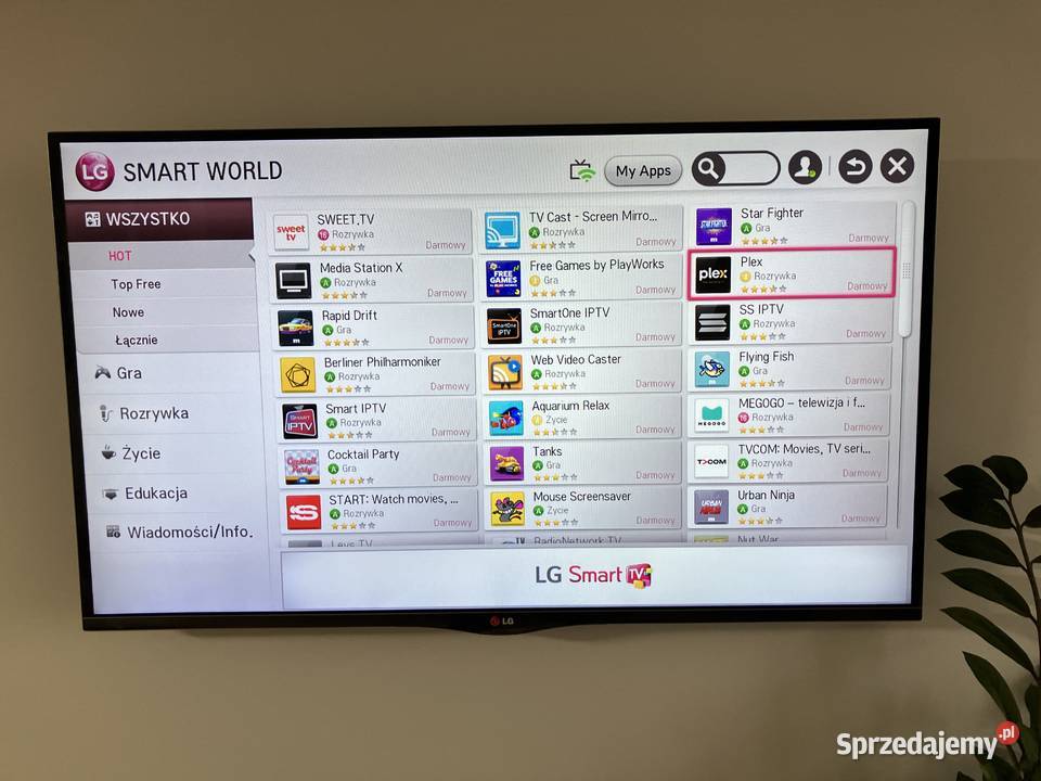 TV LG 42LA690SZB do filmów 3D i gierek 3D Stan LED Warszawa sprzedam
