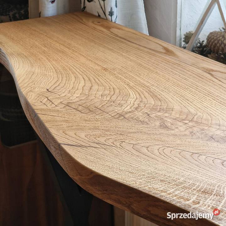 Konsola loft BLAT DĘBOWY NA WYMIAR naturalna Bartoszyce