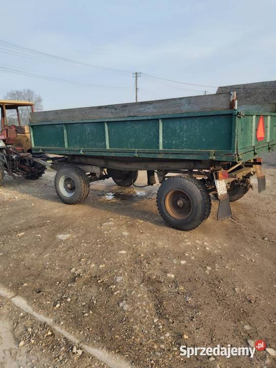 Przyczepa wywrotka d47 zarejestrowana małopolskie Zator