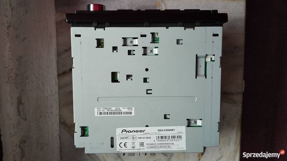 Pioneer DEHX5800BT Nowy Komplet Usb Aux BT CD Pszów