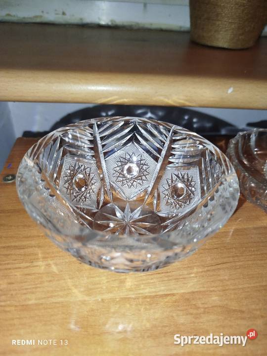 Piękne kryształy z czasów PRLu Łódź