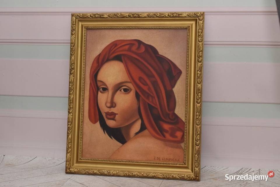 T De Łempicka Portret Dziewczyny Kobieta w Kraków