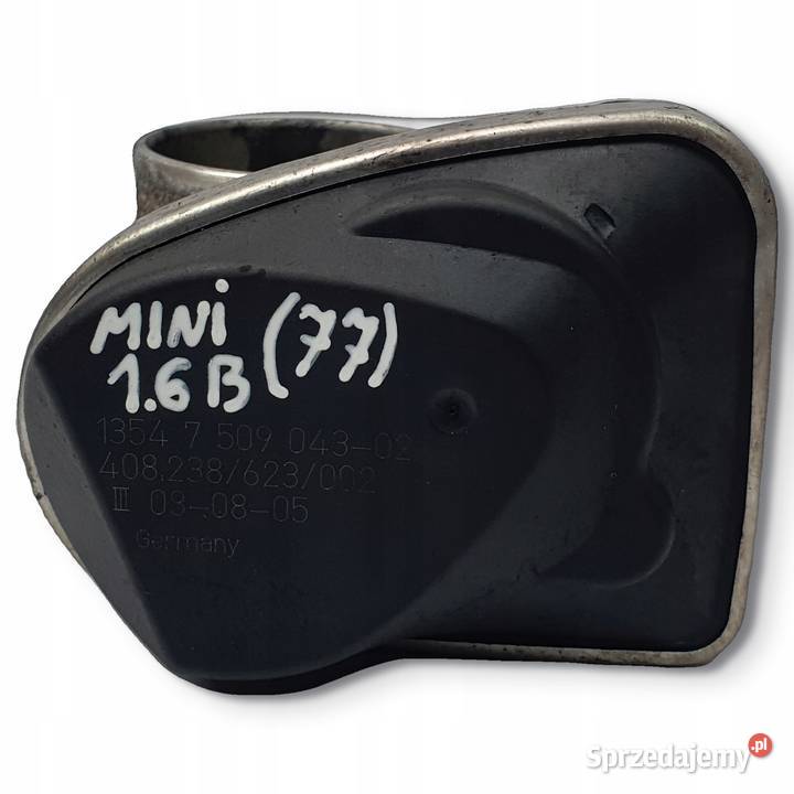 PRZEPUSTNICA Mini Cooper R50 R53 16 16V lubelskie Chełm sprzedam