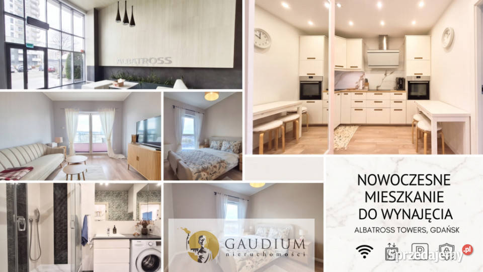 2 pokoje z widokiem na OBC 41m2 Gdańsk