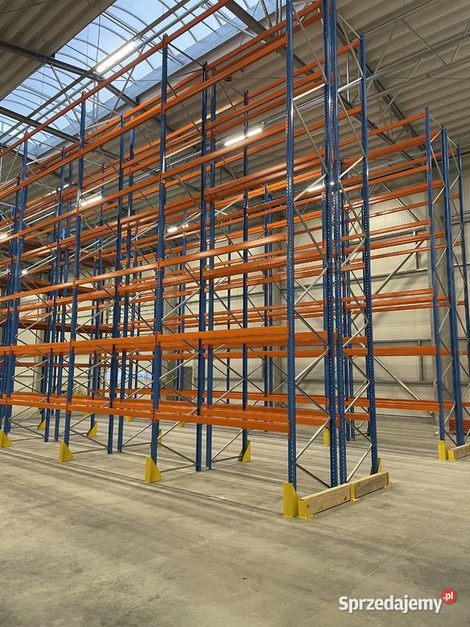 REGAŁ MAGAZYNOWY PALETOWY B11 3x1000 pomorskie Rumia
