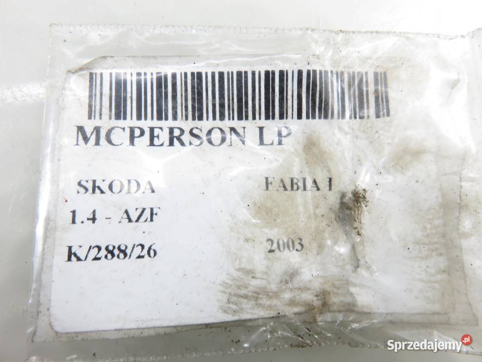 MCPERSON PRAWY LEWY SKODA FABIA I 14 6Q0413031BH Motoryzacja