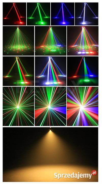 OSWIETLENIE DYSKOTEKOWE LASER STROBOSKOP Pozostałe Wrocław sprzedam