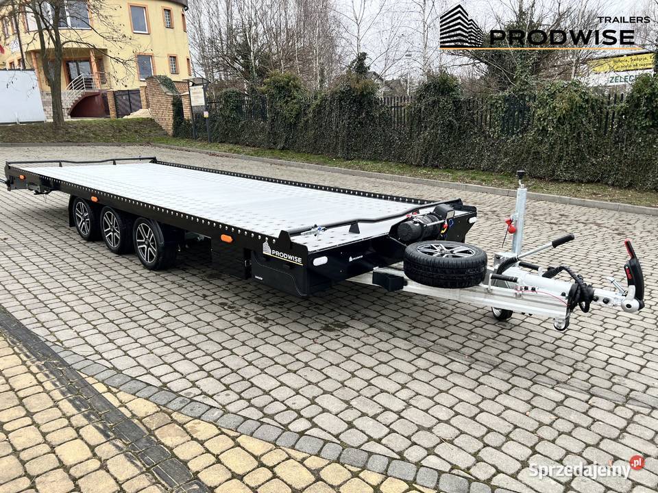Przyczepa aluminiowa Blackline PRO 45m x 21m Łódź