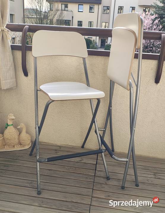 Krzesła barowe IKEA składane mazowieckie Warszawa