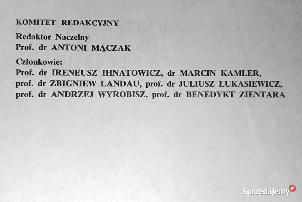 Encyklopedia historii gospodarczej Polski do Chełm