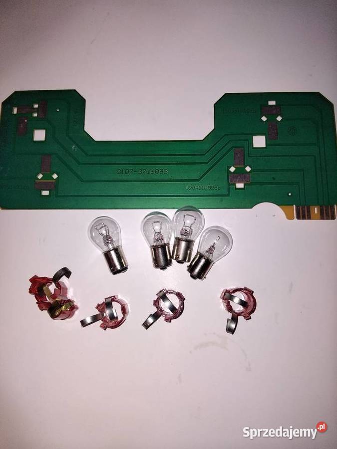 Druk lampy tył Łada 2107 oprawki Przemyśl