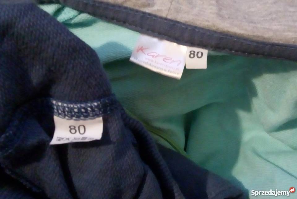 Komplet rozpinana bluza ze spodniami Karen 80 Dla Dziecka śląskie