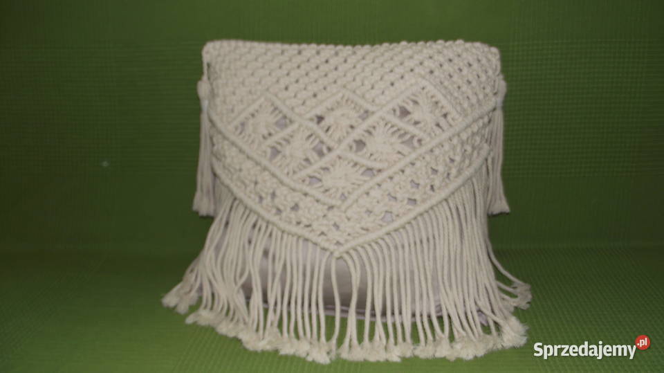 Poduszka ozdobna beżowy Leźnica Wielka-Osiedle