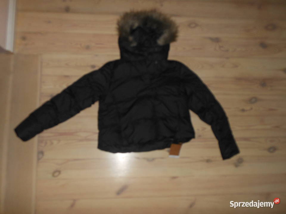 Zimowa kurtka damska North Face szary/srebrny Wągrowiec