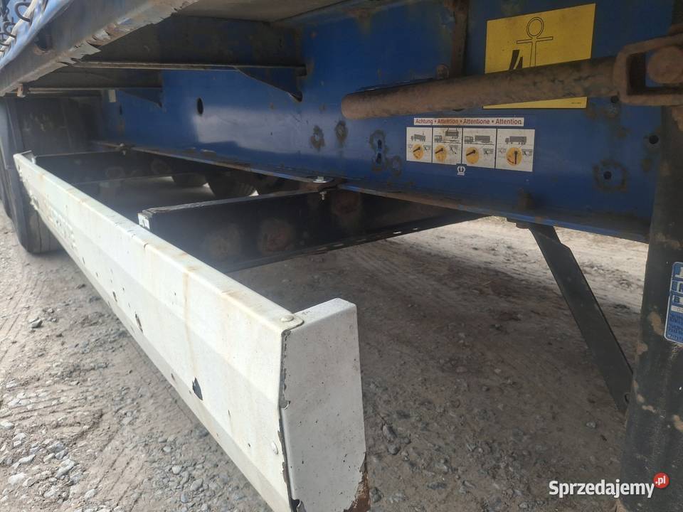 Naczepa krone zestaw daf 2011 lubelskie Krzywda