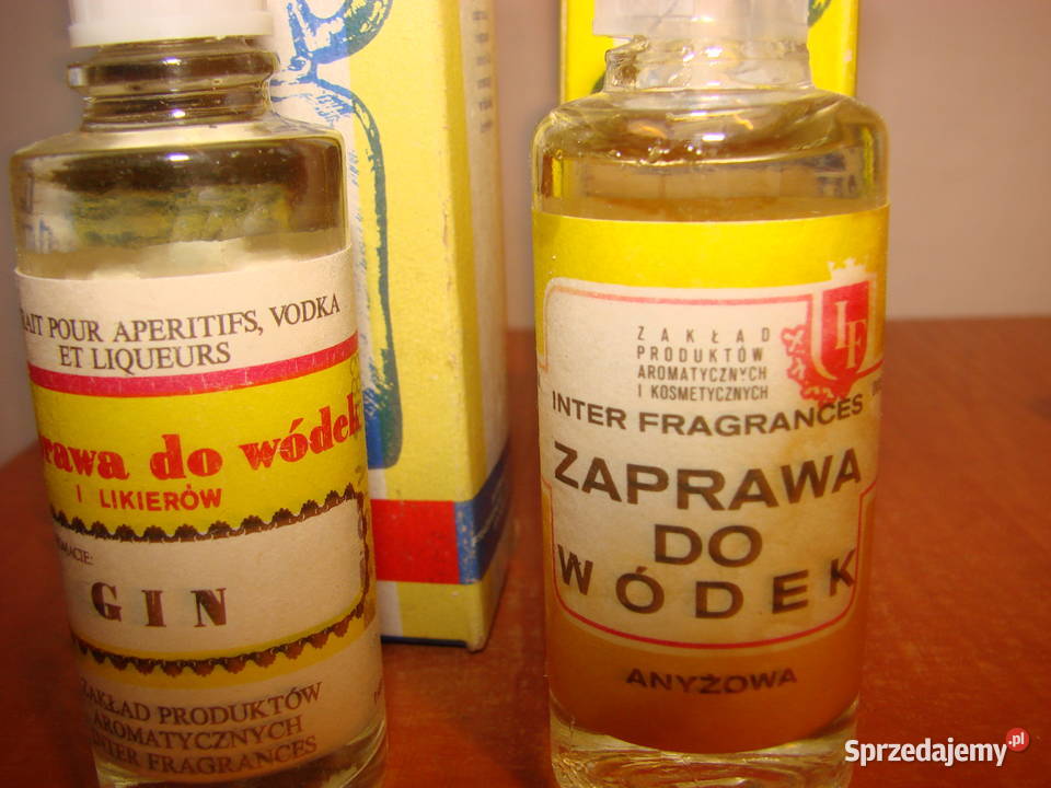 Inter Fragrances zaprawa do wódek PRL Pruszcz Gdański sprzedam