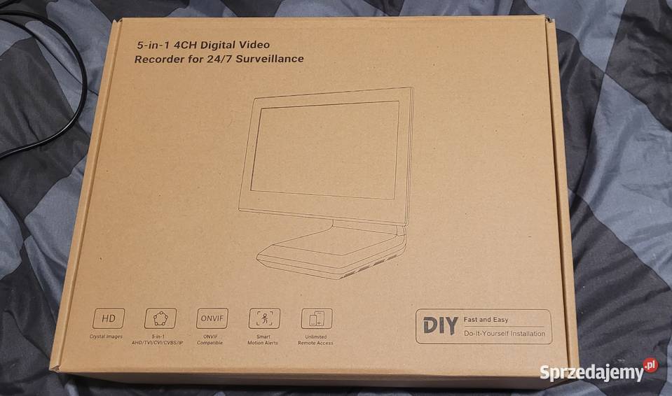 NOWY SANNCE 4 kanałowy rejestrator AllinOne Kielce