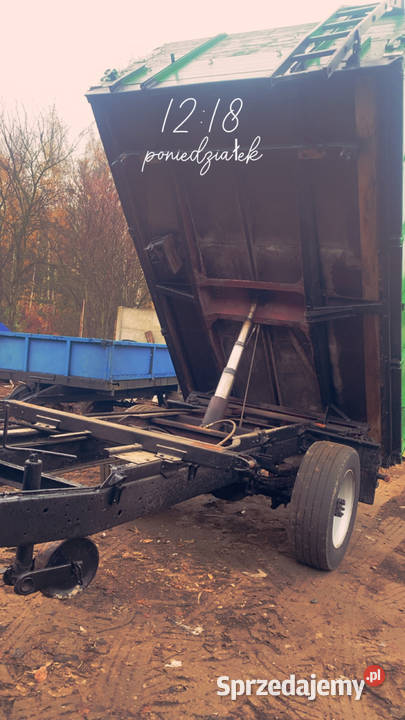 Przyczepa jednoośowa Miller kipper Same Dalachów
