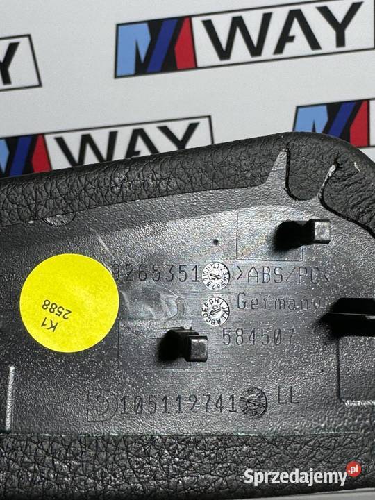 BMW F20 F21 TAPICERKA KONSOLI ŚRODKOWEJ 9265351