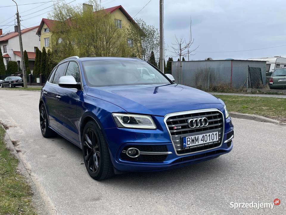 Audi SQ5 30 TDI 313 2016r Quattro Półskóry 2967cm3 Wysokie Mazowieckie