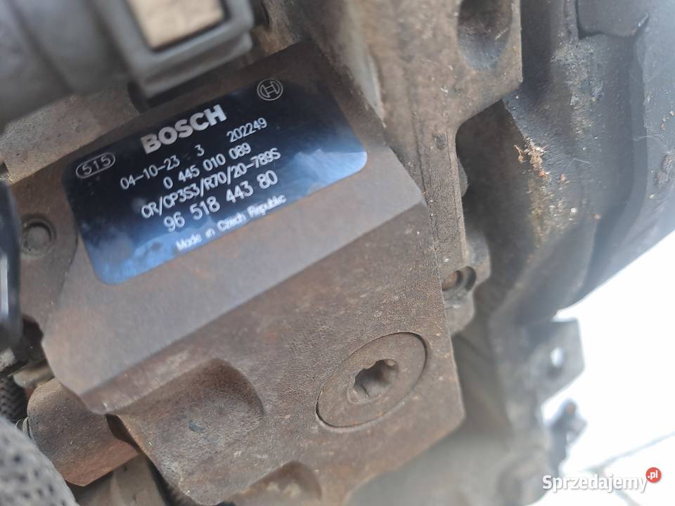Ford Fokus MK2 16 TDCi 109 silnik kompletny kod Rok produkcji 2008 śląskie Jastrzębie-Zdrój