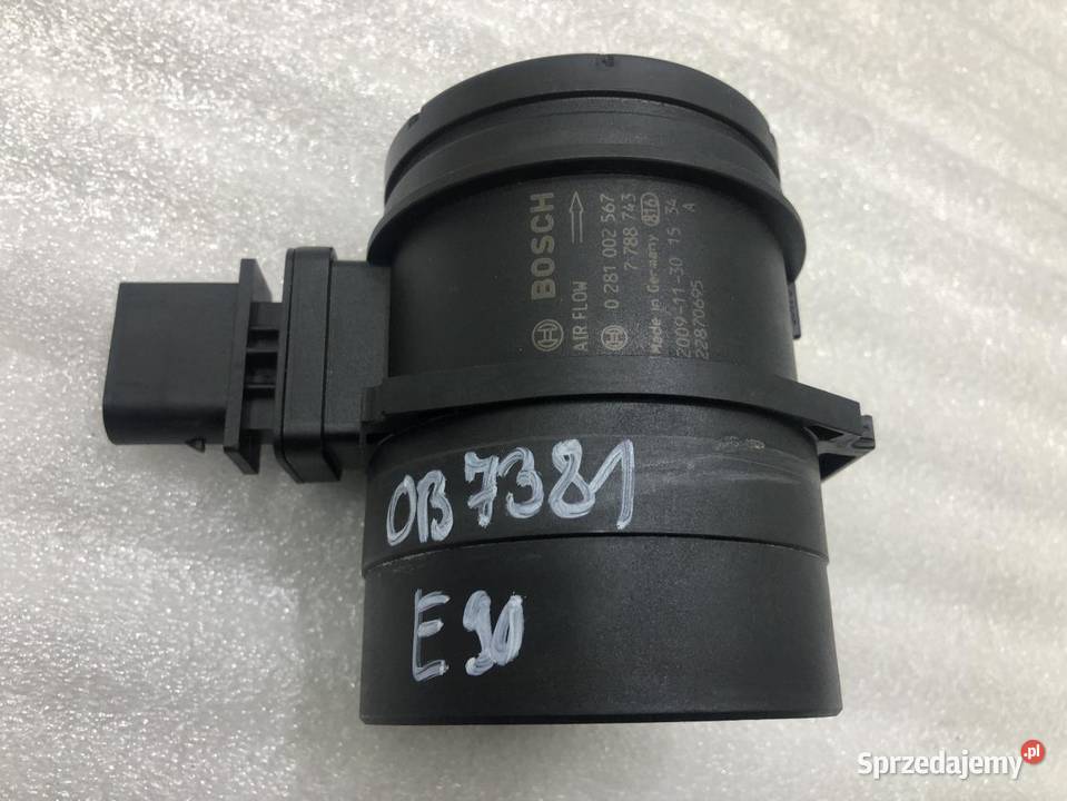 PRZEPŁYWOMIERZ BMW E81 E87 E84 E90 E65 E92