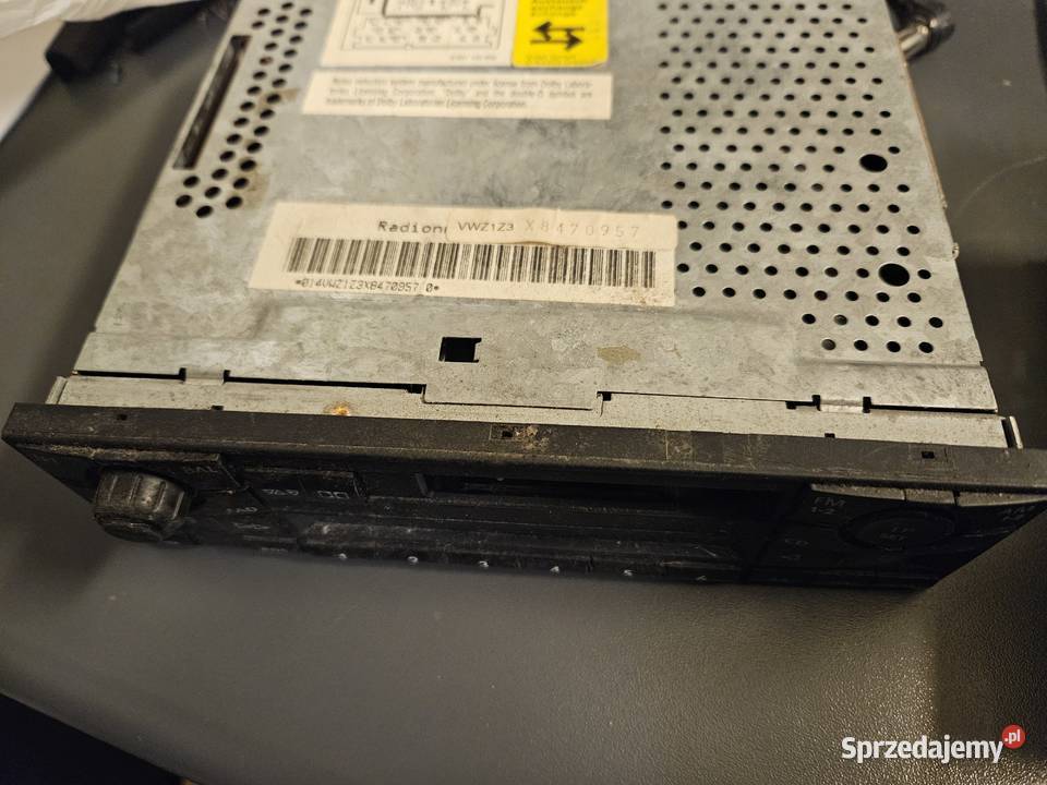 Radio Volkswagen Gamma plus panel mazowieckie Warszawa