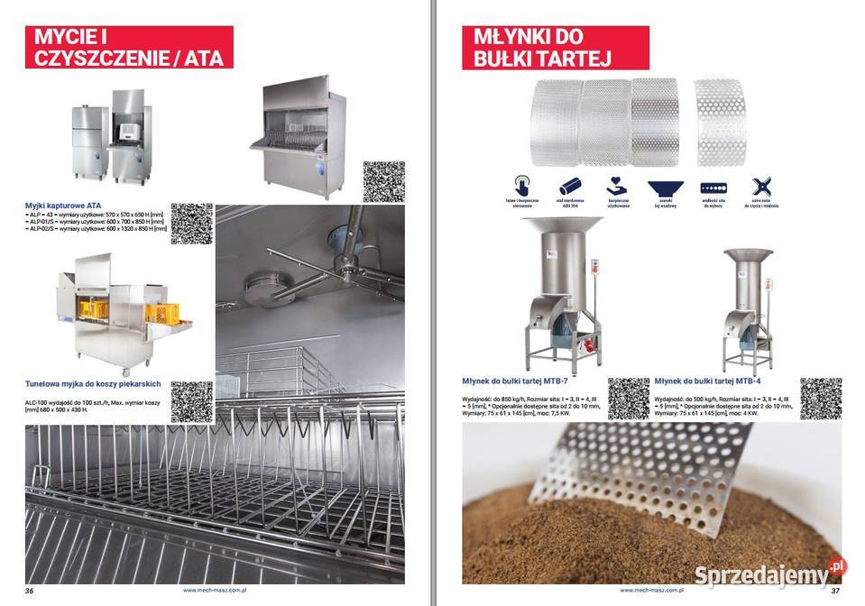 KATALOG MECHMASZ SZCZECIŃSKI PIEKARNIA CUKIERNIA Szczecin