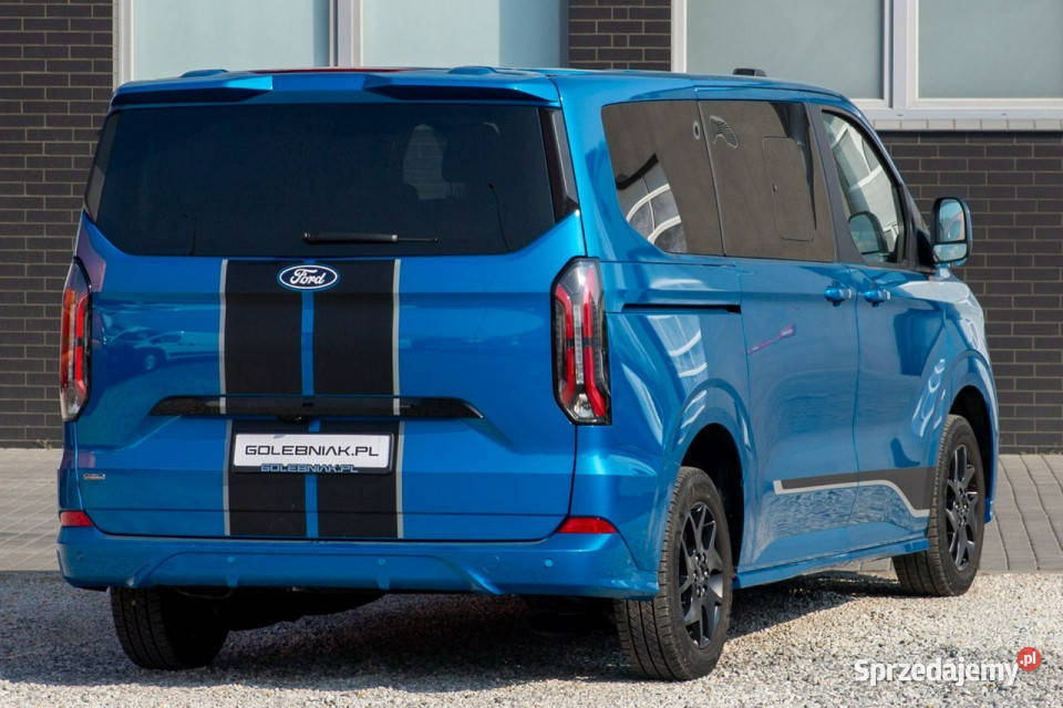 Ford Tourneo Custom SPORT 8osób L1H1 25 PHEV wielofunkcyjna kierownica Jarocin sprzedam