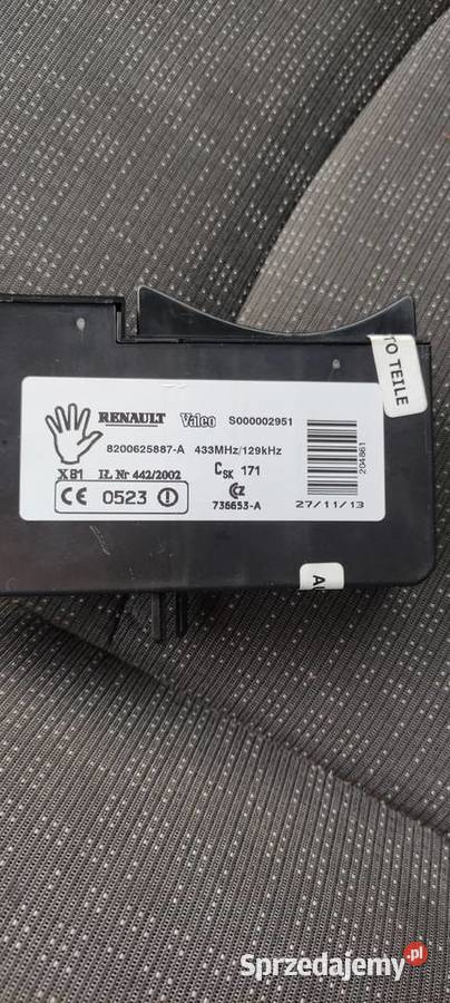 Czytnik karty Renault Espace 4 nieuszkodzony Działoszyn sprzedam