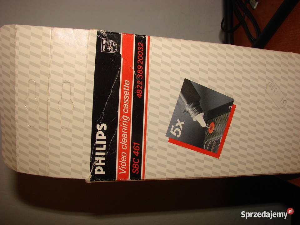 Philips kaseta czyszcząca VHS Pruszcz Gdański