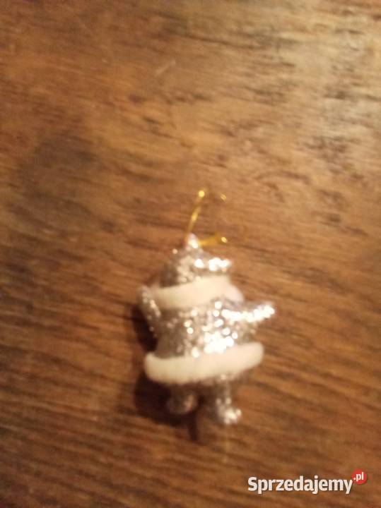 Mikołaje do zawieszenia i wbicia Vintage komplet